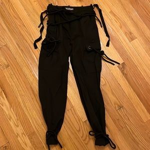 LF Black Cargo Pants